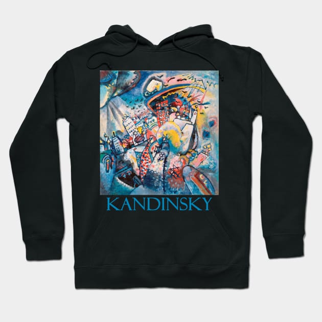 Moscow, Red Square by Wassily Kandinsky Hoodie by Naves